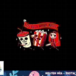 let s watch horror movies funny halloween costume hot dog png, sublimation copy