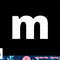Lower Case Alphabet Matching Design Costume Cute Letter m png, sublimation copy.jpg