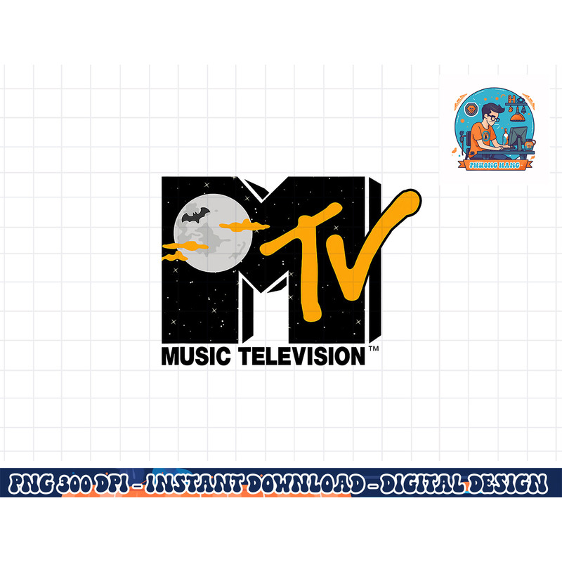 Mademark x MTV - The official MTV Logo original for Halloween png, sublimation copy.jpg