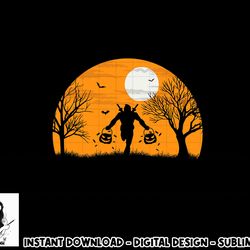 marvel deadpool trick-or-treat silhouette halloween png, sublimation copy