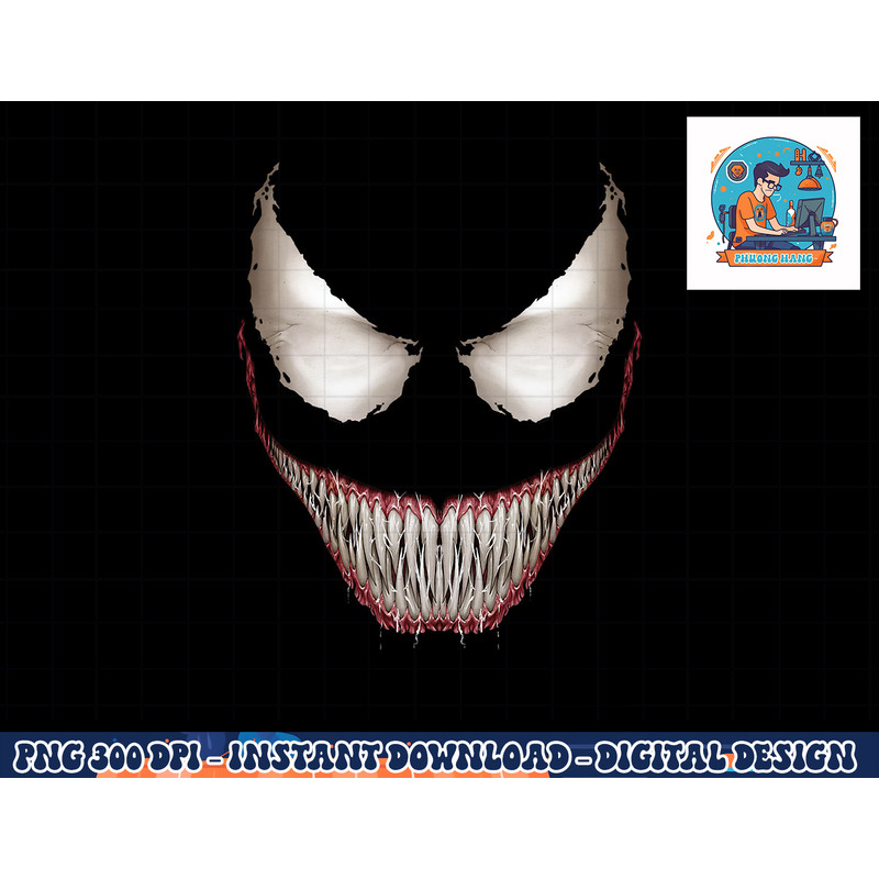 Marvel Halloween Venom Big Face Grin Costume png, sublimation copy.jpg
