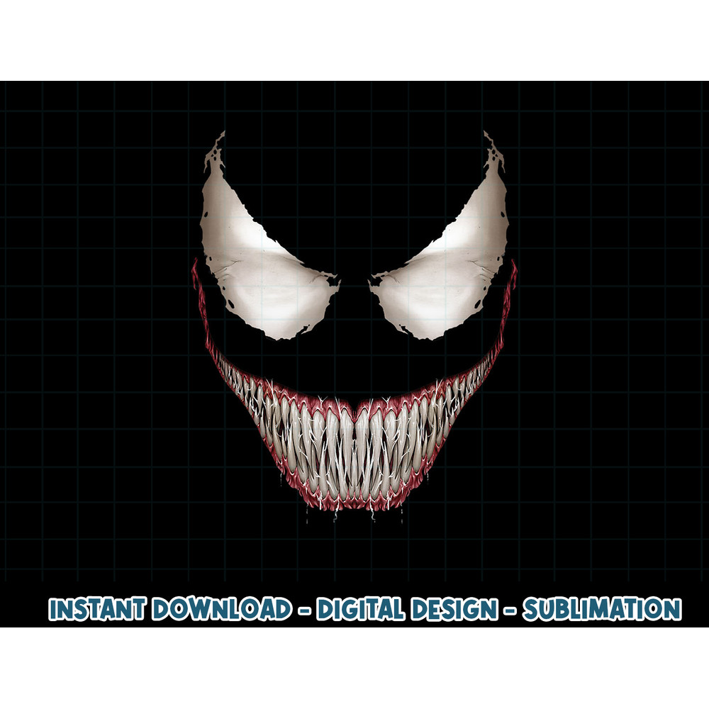 Marvel Halloween Venom Big Face Grin Costume png, sublimation copy.jpg