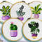 Home plants cross stitch, Potted flowers cross stitch, Cross stitch pattern flowers, Flower bouquet cross stitch, Digital download PDF.jpg