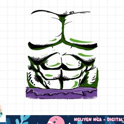 marvel incredible hulk halloween costume png, sublimation copy