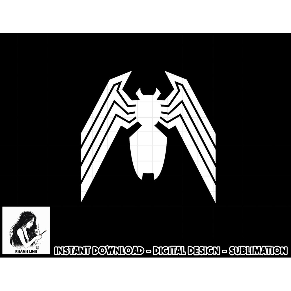 Marvel Venom Classic Spider Symbol Halloween png, sublimation copy.jpg