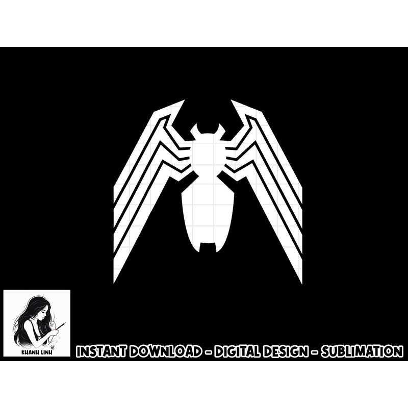 Marvel Venom Classic Spider Symbol Halloween png, sublimation copy.jpg