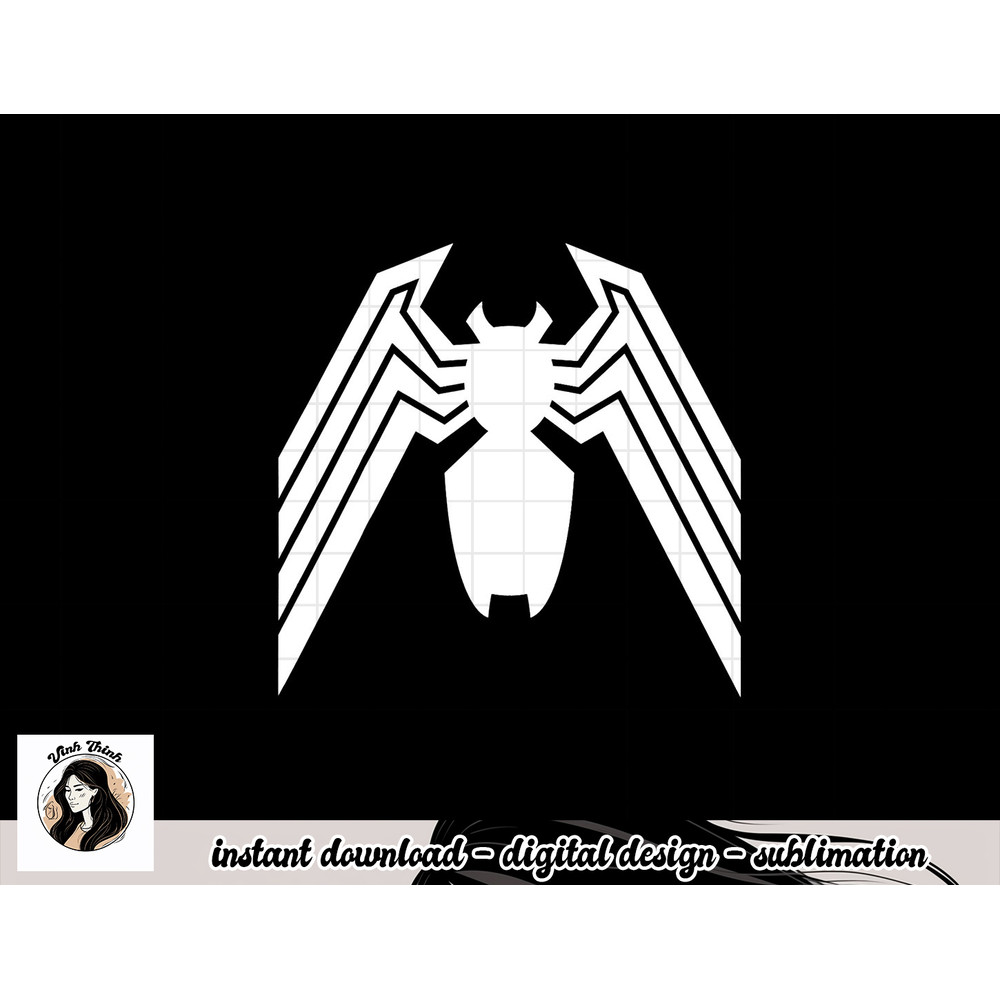 Marvel Venom Classic Spider Symbol Halloween png, sublimation copy.jpg