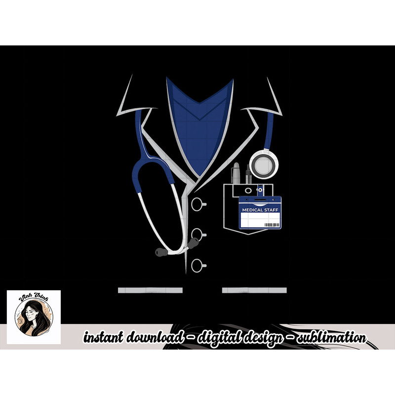 Medical Staff Doctor Costume Birthday Kids Doctor Halloween png, sublimation copy.jpg