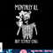 Mentally Ill But Totally Chill Halloween Costume Skeleton Short Sleeve png, sublimation copy.jpg
