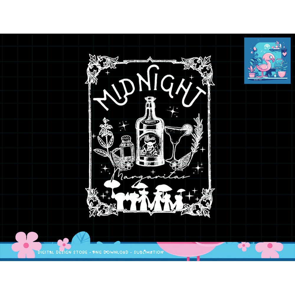 Midnight Margaritas Practical Magic Tee Halloween Cocktails png, sublimation copy.jpg