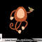 Monkey Holding Banana Costume Funny Easy Halloween Gift png, sublimation copy.jpg