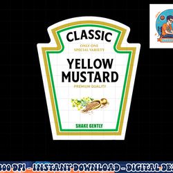 mustard ketchup halloween 2022 costume matching couple mayo png, sublimation copy