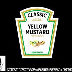 mustard ketchup halloween 2022 costume matching couple mayo png, sublimation copy