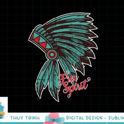 native american indian free spirit awesome halloween gift png, sublimation copy