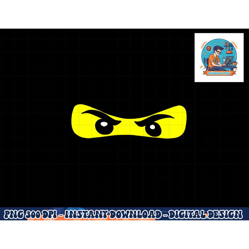 Ninja Eyes funny Halloween Ninja Costume png, sublimation copy.jpg