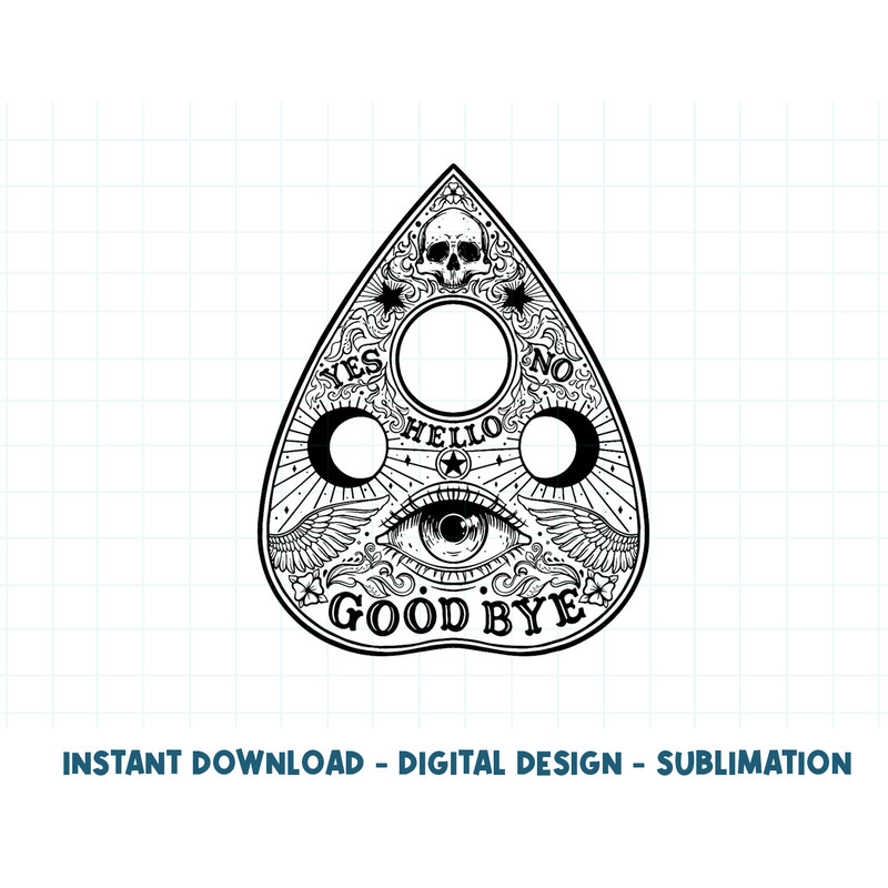Ouija Board Planchette Gothic Paranormal Halloween Costume png, sublimation copy.jpg