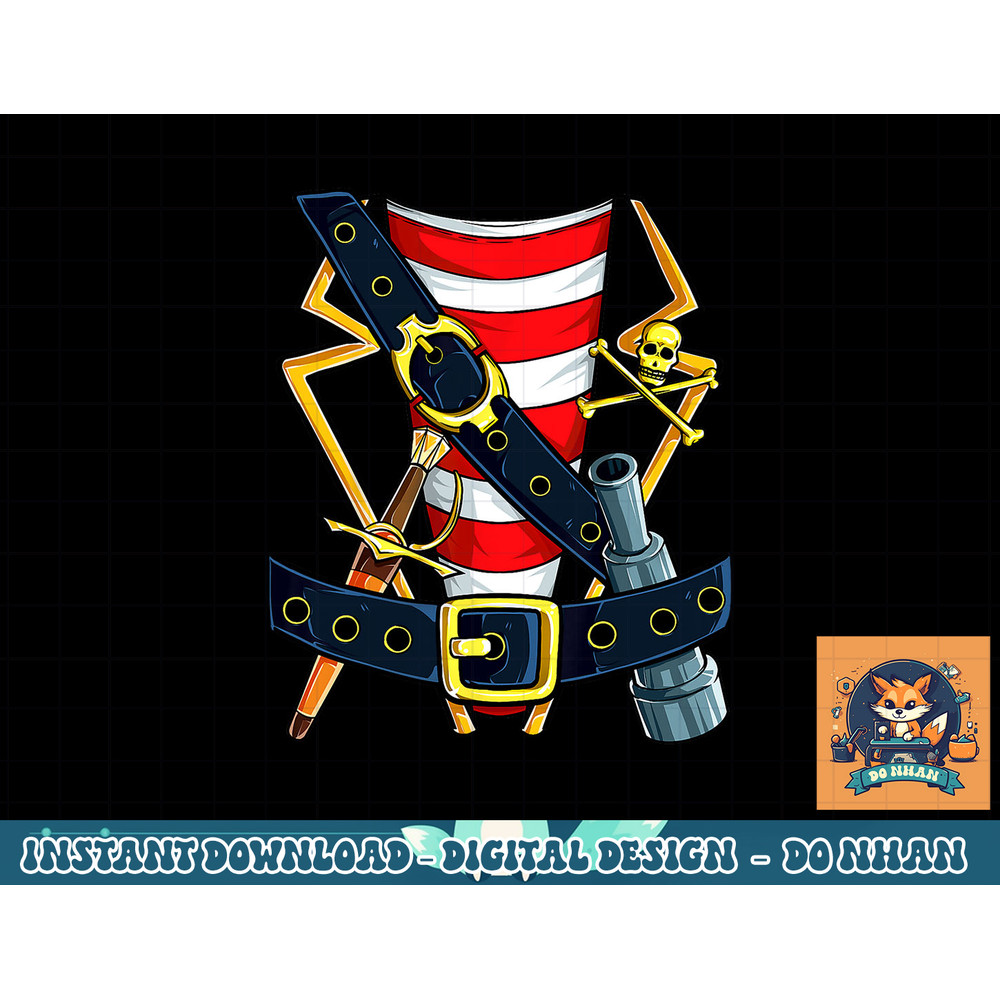Pirate Buccaneer Costume T shirt Funny Halloween Novelty Men png, sublimation copy.jpg