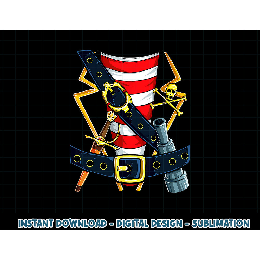 Pirate Buccaneer Costume T shirt Funny Halloween Novelty Men png, sublimation copy.jpg