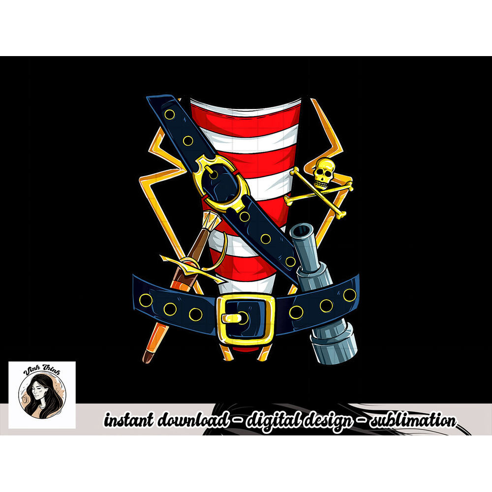 Pirate Buccaneer Costume T shirt Funny Halloween Novelty Men png, sublimation copy.jpg