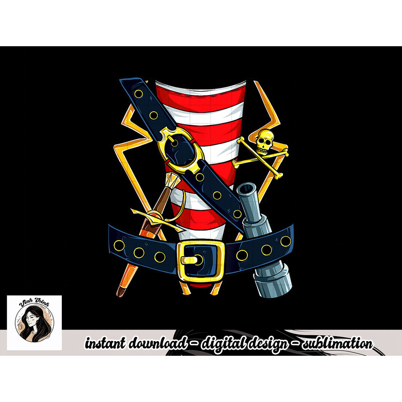 Pirate Buccaneer Costume T shirt Funny Halloween Novelty Men png, sublimation copy.jpg