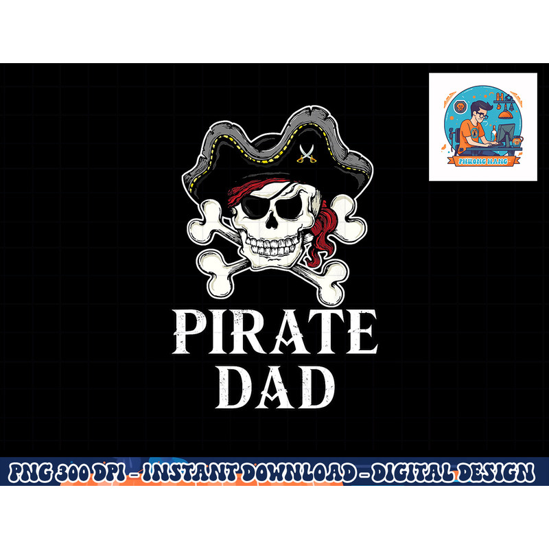 Pirate Dad Funny Halloween Costume Pirate Family Matching png, sublimation copy.jpg