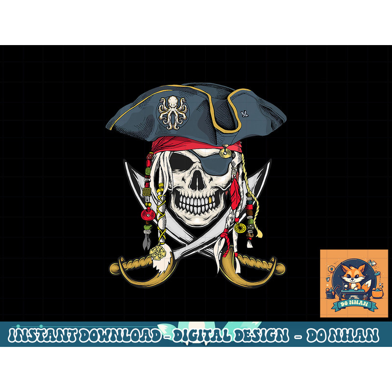 Pirate Skull Halloween Little Boys Girls Kids Teens png, sublimation copy.jpg
