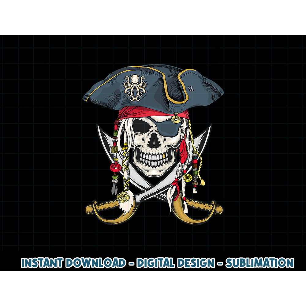 Pirate Skull Halloween Little Boys Girls Kids Teens png, sublimation copy.jpg