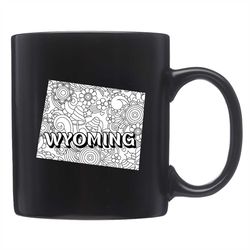 cute wyoming mug, cute wyoming gift, wyoming mugs, wyoming coffee, wyoming gifts, wyoming state, wy mug, wy gift, us sta
