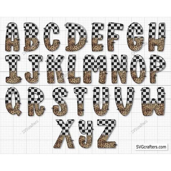 Letter R Checkered Racing Checkered Doodle Letters PNG, Racing Png, Leopard Racing Png | Inspire ...