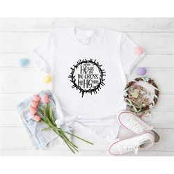 easter day shirt, he is risen easter shirt, christian easter shirt, easter shirt for woman, easter is for jesus shirt