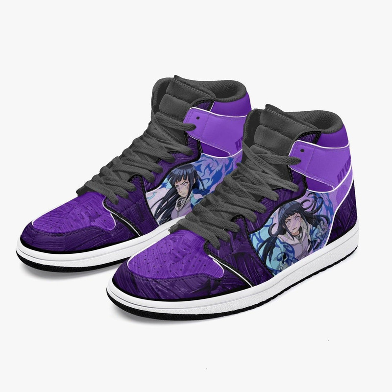 Naruto Shippuden Hinata JD1 Shoes, Sakata Gintoki Gintama Jordan 1 Shoes