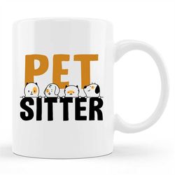 pet sitter mug, pet sitter gift, pet sitting, pet sitting gift, dog walker gift, dog walker mug, dog sitter mug, dog wal