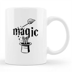 magician mug, magician gift, magician cup, wizard mug, gifts for magician, magic mug, magic tricks mug, magic gift, magi