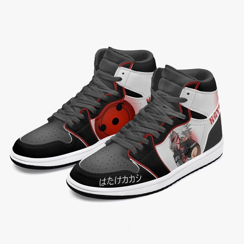 Naruto Shippuden Kakashi JD1 Shoes, Sakata Gintoki Gintama Jordan 1 Shoes