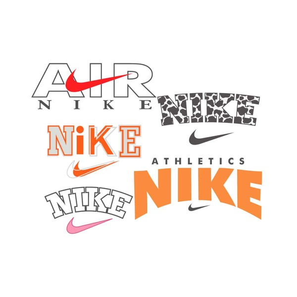 Nike Logos Svg Bundle, Trending Svg, Nike Svg, Nike Logo Svg - Inspire ...
