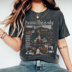 vintage this is why shirt, paramore this is why shirt, paramore tour 2023 shirt, rock band shirt, hayley williams shirt