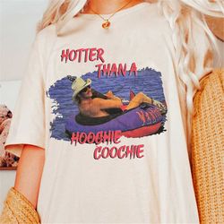 hotter than a hoochie coochie chattahoochee vintage retro shirt, alan jackson tour shirt, country music shirt