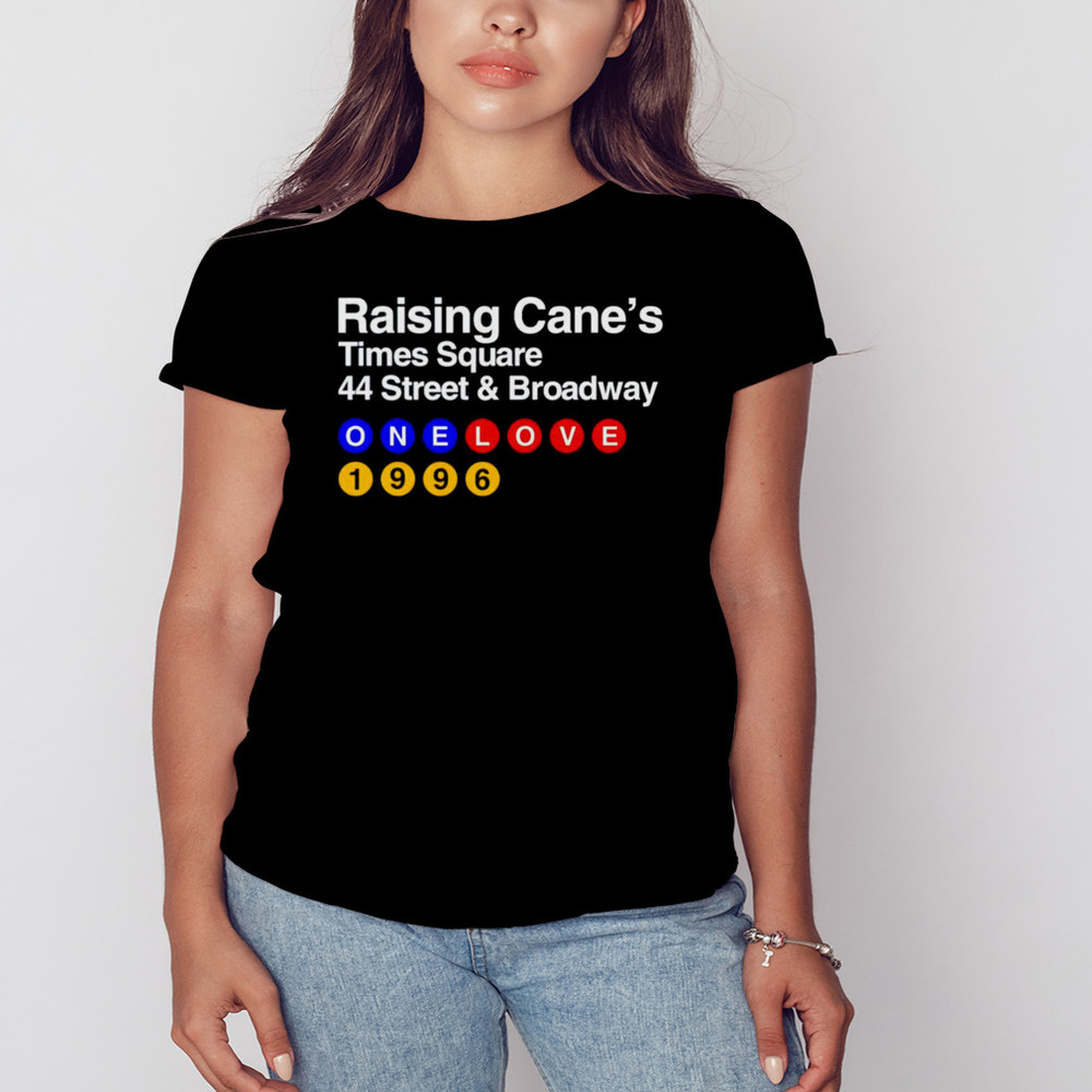 Raising canes times square shirt, Shirt For Men Women, Graphic Design, Unisex Shirt