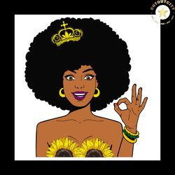 black queen, black girl svg, melanin, melanin svg, melanin shirt, melanin queen,black girl magic, sunflower svg, africa,
