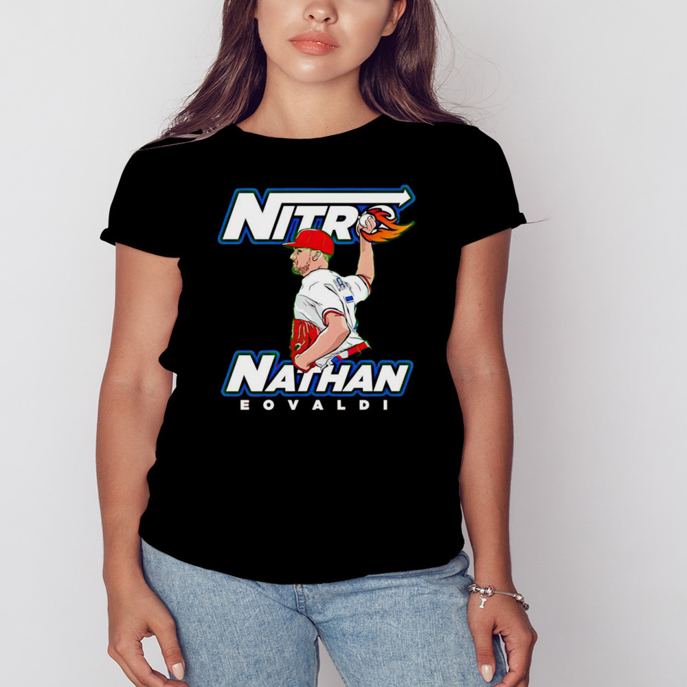 Nitro Nathan Eovaldi MLBPA Texas Baseball shirt, Shirt For Men Women, Graphic Design, Unisex Shirt