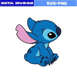 Stitch Svg, Baby Stitch Svg, Funny Stitch Svg, Lilo And Stitch Svg, Disney Svg, Png Digital File