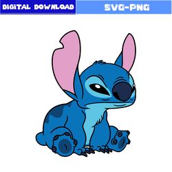 Stitch Sad Svg, Stitch Svg, Lilo Svg, Funny Stitch Svg, Lilo And Stitch Svg, Disney Svg, Png Digital File