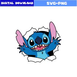 Stitch Face Svg, Stitch Svg, Lilo Svg, Funny Stitch Svg, Lilo And Stitch Svg, Disney Svg, Png Digital File