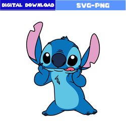 Cute Stitch Svg, Stitch Svg, Lilo Svg, Funny Stitch Svg, Lilo And Stitch Svg, Disney Svg, Png Digital File