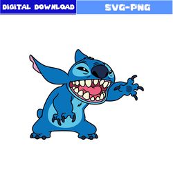 Stitch Clipart, Stitch Svg, Lilo Svg, Funny Stitch Svg, Lilo And Stitch Svg, Disney Svg, Png Digital File