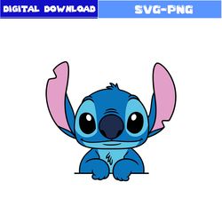 stitch clipart, stitch svg, lilo and stitch svg, lilo svg, funny stitch svg, disney svg, png digital file