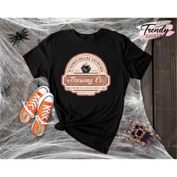 Womens Halloween Shirt, Halloween Witch Shirt, Halloween Gifts, Sanderson Sister Brewing Co Shirt, Hocus Pocus Shirt, Ha