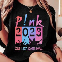 the summer carnival pink trustfall tour for lover perfect gift idea for men women birthday gift unisex tshirt
