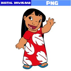 lilo clipart, lilo and stitch png, stitch png, summer png, lilo png, disney png, png digital file