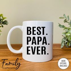 best papa ever coffee mug papa gift papa mug father's day gift